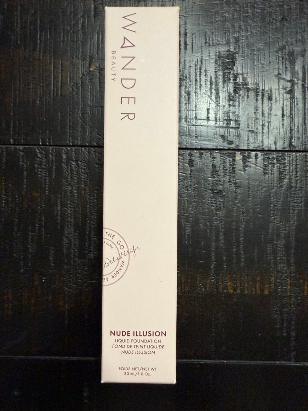 Wander Beauty Nude Illusion Liquid Foundation - Pale Pink Packaging